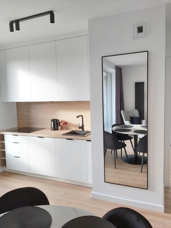 Apartament 150 Zaspa Vvita Z Prywatnym Ogrodem I Tarasem Gdansk Bagian luar foto