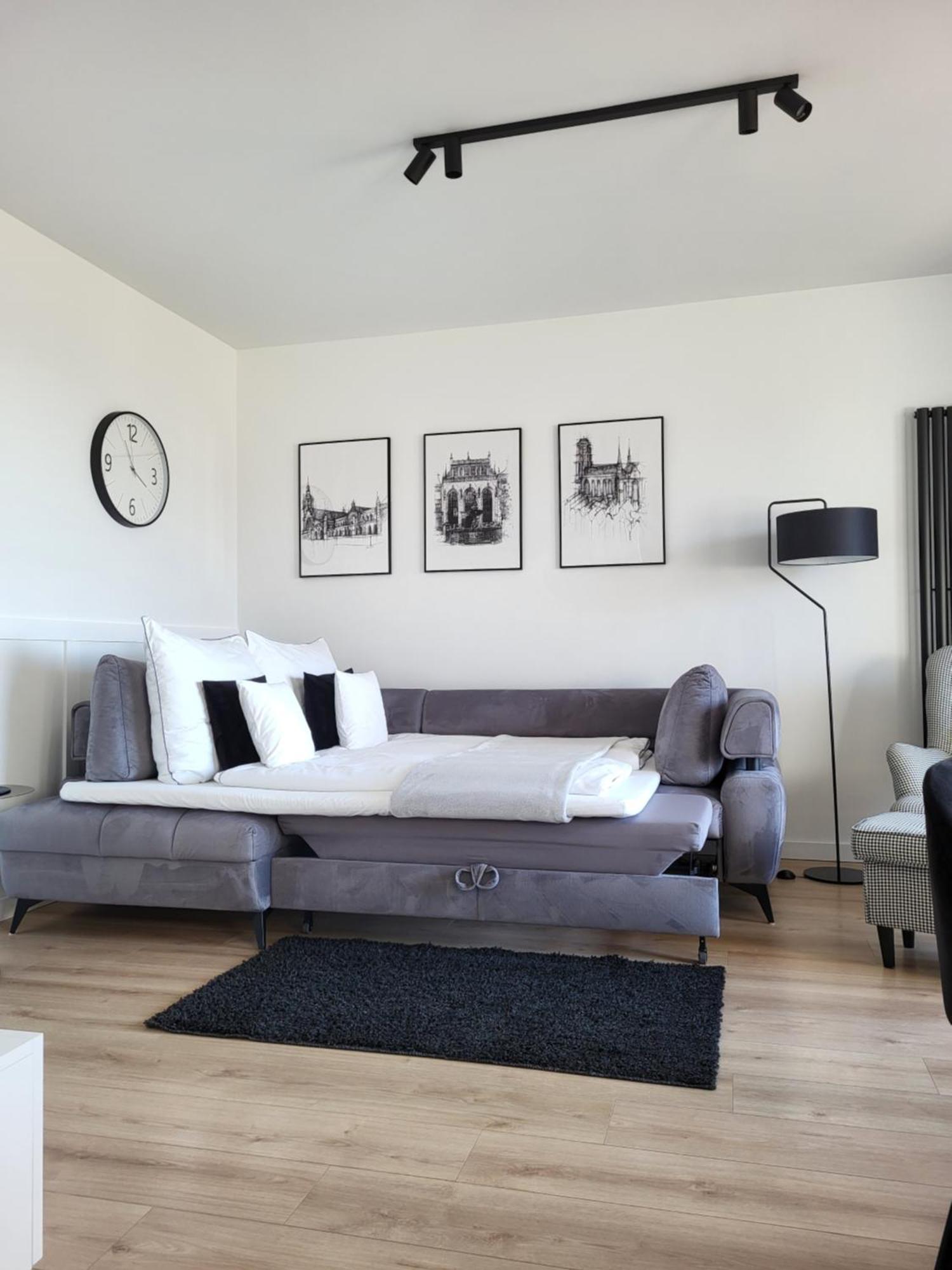 Apartament 150 Zaspa Vvita Z Prywatnym Ogrodem I Tarasem Gdansk Bagian luar foto
